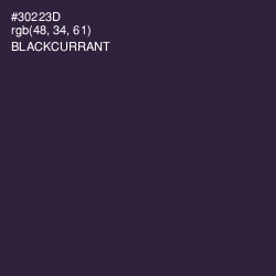 #30223D - Blackcurrant Color Image