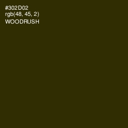 #302D02 - Woodrush Color Image
