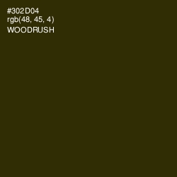 #302D04 - Woodrush Color Image