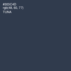 #303C4D - Tuna Color Image