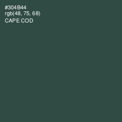 #304B44 - Cape Cod Color Image