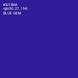 #321B9A - Blue Gem Color Image
