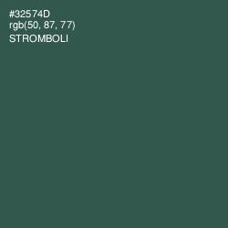 #32574D - Stromboli Color Image