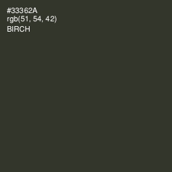 #33362A - Birch Color Image