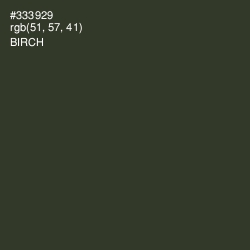 #333929 - Birch Color Image