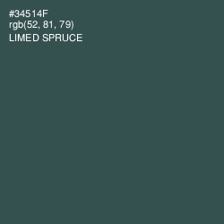 #34514F - Limed Spruce Color Image