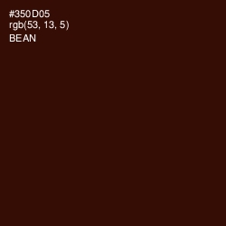 #350D05 - Bean   Color Image