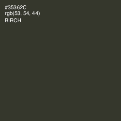 #35362C - Birch Color Image