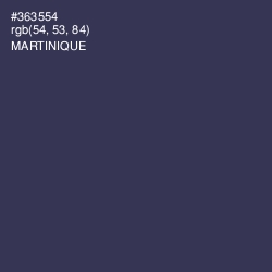 #363554 - Martinique Color Image