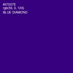 #37007E - Blue Diamond Color Image