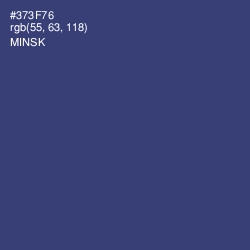 #373F76 - Minsk Color Image
