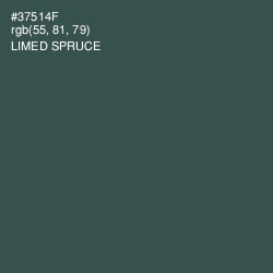 #37514F - Limed Spruce Color Image