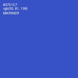 #3751C7 - Mariner Color Image