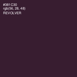 #381C30 - Revolver Color Image