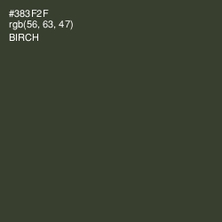 #383F2F - Birch Color Image