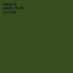 #384E1E - Clover Color Image