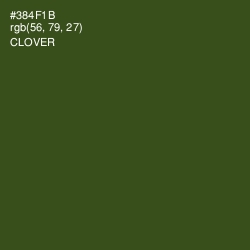 #384F1B - Clover Color Image
