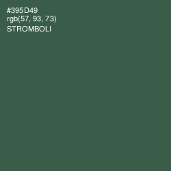 #395D49 - Stromboli Color Image