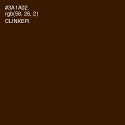 #3A1A02 - Clinker Color Image