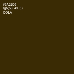 #3A2B05 - Cola Color Image