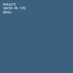 #3A627E - Ming Color Image