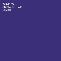 #3B2F7A - Minsk Color Image