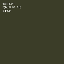 #3B3D28 - Birch Color Image
