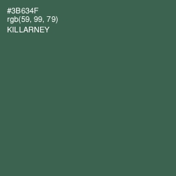#3B634F - Killarney Color Image