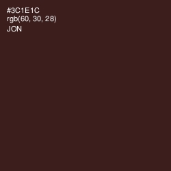 #3C1E1C - Jon Color Image