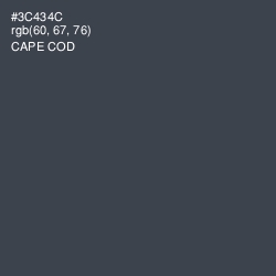 #3C434C - Cape Cod Color Image