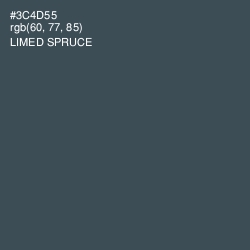 #3C4D55 - Limed Spruce Color Image