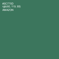 #3C775D - Amazon Color Image