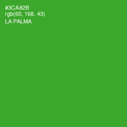 #3CA82B - La Palma Color Image