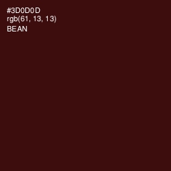 #3D0D0D - Bean   Color Image