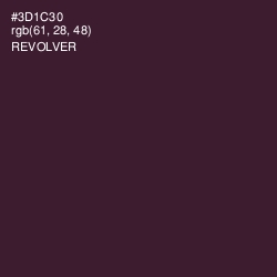 #3D1C30 - Revolver Color Image