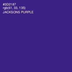 #3D2187 - Jacksons Purple Color Image