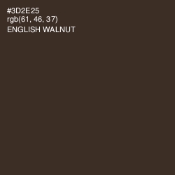 #3D2E25 - English Walnut Color Image