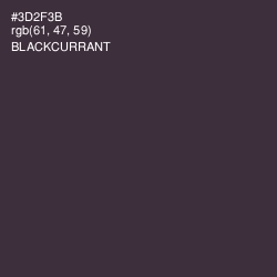 #3D2F3B - Blackcurrant Color Image