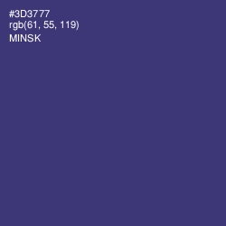 #3D3777 - Minsk Color Image