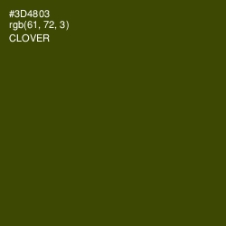 #3D4803 - Clover Color Image