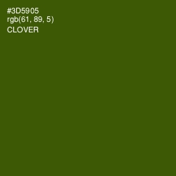 #3D5905 - Clover Color Image