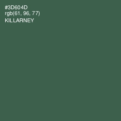 #3D604D - Killarney Color Image