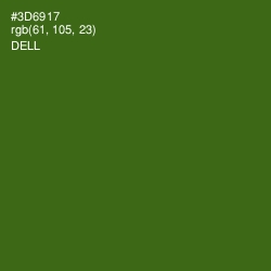 #3D6917 - Dell Color Image