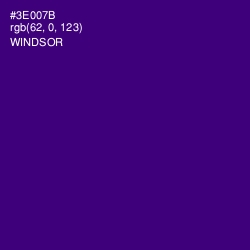 #3E007B - Windsor Color Image