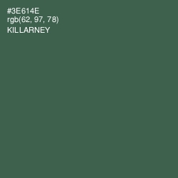 #3E614E - Killarney Color Image