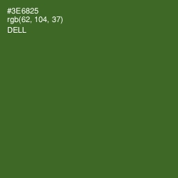 #3E6825 - Dell Color Image