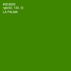 #3E8500 - La Palma Color Image
