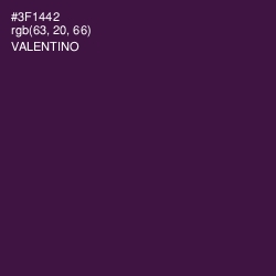 #3F1442 - Valentino Color Image