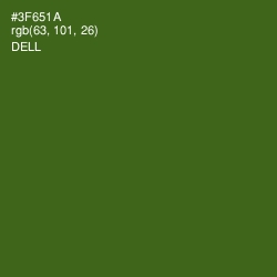 #3F651A - Dell Color Image