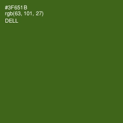 #3F651B - Dell Color Image